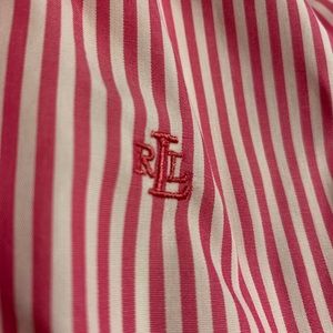 Pink Striped Button Down